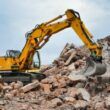 Constructii desfiintate, de pe o mare platforma industriala