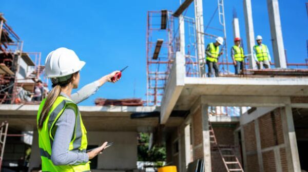 Teren pregatit pentru construirea de case