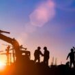 Sediu de firma si locuinte de serviciu, pentru un constructor
