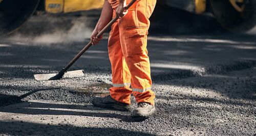 Strada noua intr-un municipiu din tara