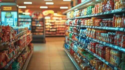Supermarket si spatii pentru marci cunoscute, intr˗un nou centru comercial