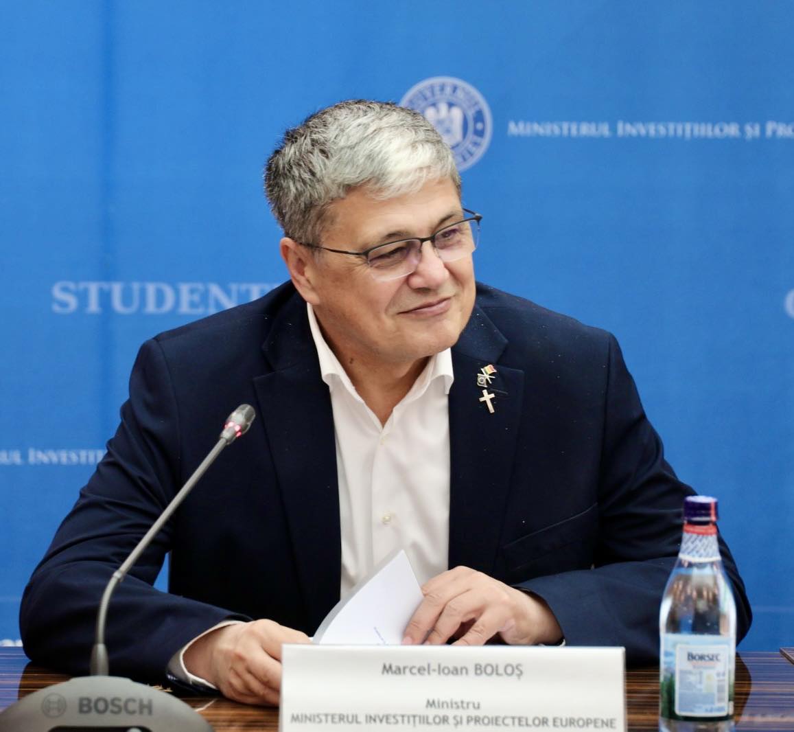 Ministrul Investițiilor, Marcel Boloș