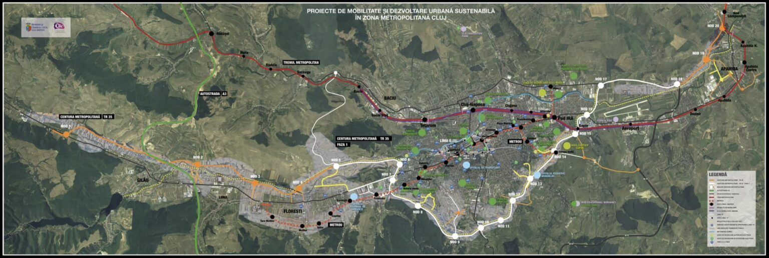Centura Metropolitana Cluj Etapa I Lot 2: Mari constructori concureaza pentru contractul de 225 mil euro