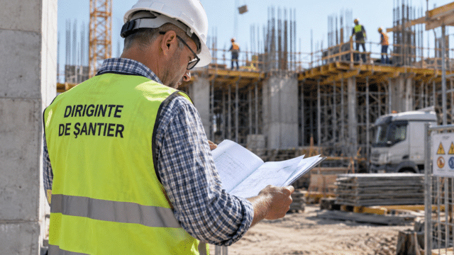 Dirigentie de santier: Tarife percepute de diriginti si cea mai frecventa problema pe santiere