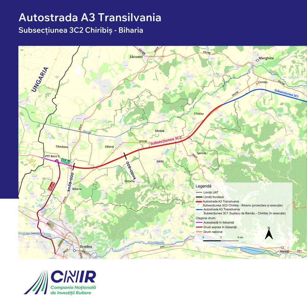 Autostrada A3 Chiribis – Biharia: Diferente mari intre ritmul lucrarilor si cel al platilor