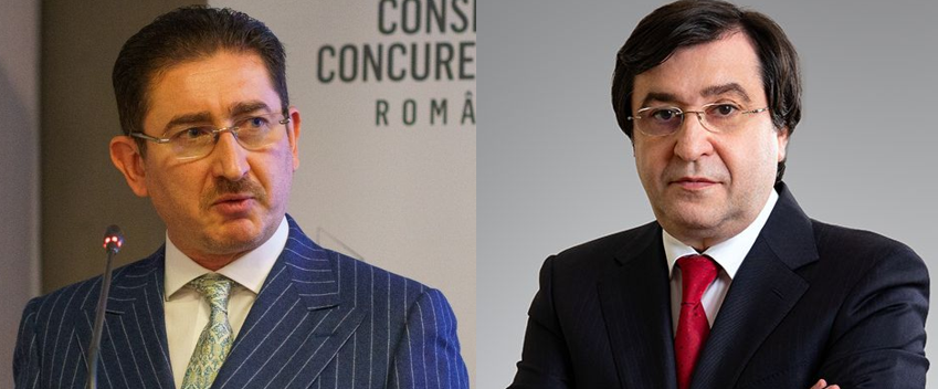 Bogdan Chirițoiu, președintele Consiliului Concurenței și Cristian Erbașu, președintele Federației Patronatelor Societăților din Construcții