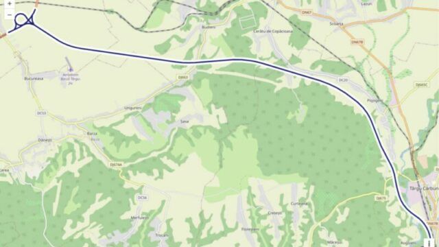 Drumul Expres Filiasi – Tg.Jiu, Lotul 6: Contractul este intarziat de contestatii si lipsa finantarii