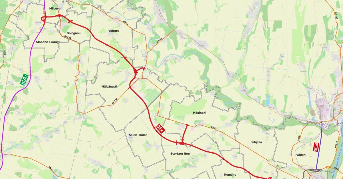Drumul expres Focsani – Braila va avea banda de urgenta precum autostrazile