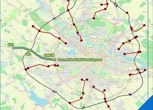 Drumul Radial 1 Vest Expres: Cei 10 km vor costa circa  517 mil euro