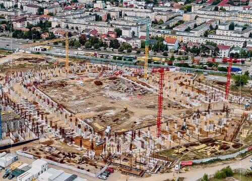 Constructii Erbasu avanseaza cu lucrarile la Stadionul “Nicolae Dobrin”