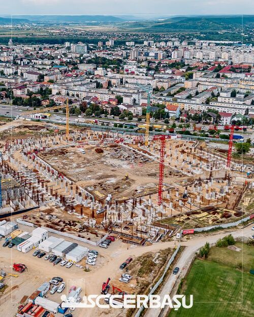 Constructii Erbasu avanseaza cu lucrarile la Stadionul “Nicolae Dobrin”