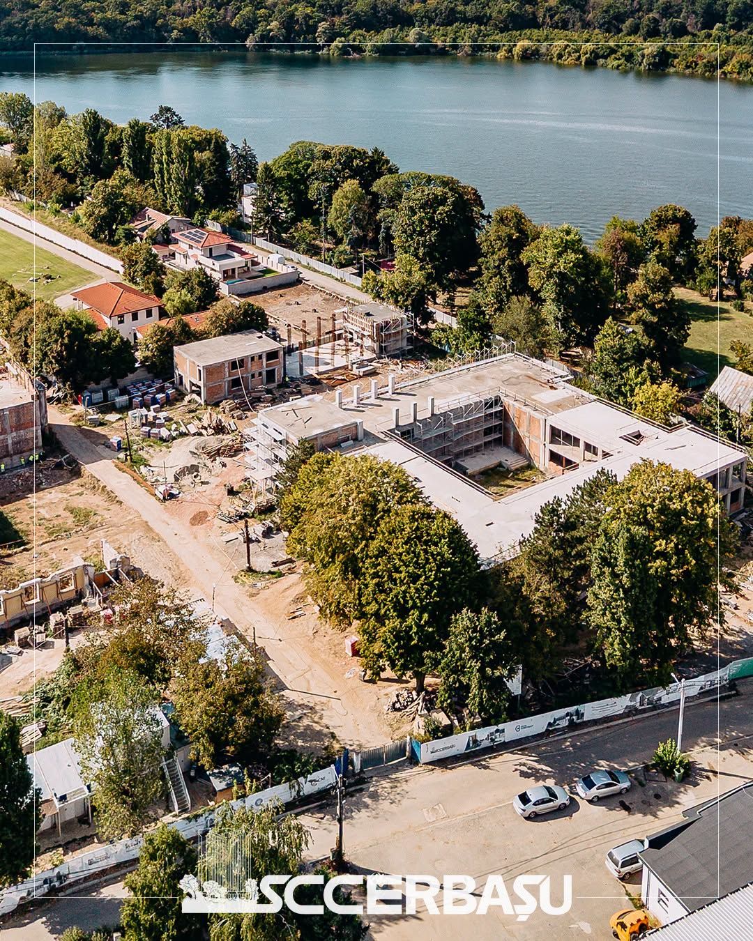 Constructii Erbasu continua lucrarile la noul Campus Scolar al Liceului „Mihail Kogalniceanu” din Snagov