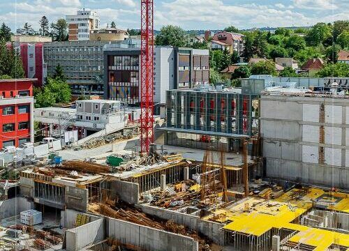 Constructii Erbasu continua lucrarile la Universitatea de Medicina si Farmacie „Iuliu Hatieganu”