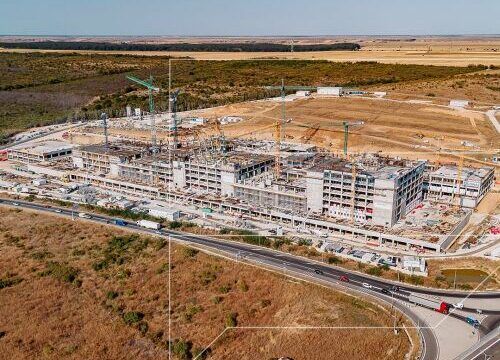 Constructii Erbasu a ajuns la 25% stadiul lucrarilor la Spitalul Regional de Urgenta Craiova