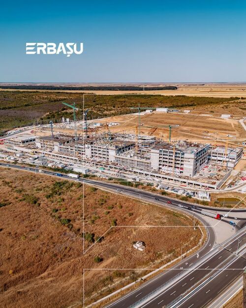 Constructii Erbasu a ajuns la 25% stadiul lucrarilor la Spitalul Regional de Urgenta Craiova
