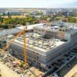 Constructii Erbasu a finalizat structura de beton a Spitalului de Boli Infectioase si Pneumologie din Oradea