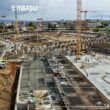 Constructii Erbasu avanseaza cu lucrarile la Stadionul ”Nicolae Dobrin”