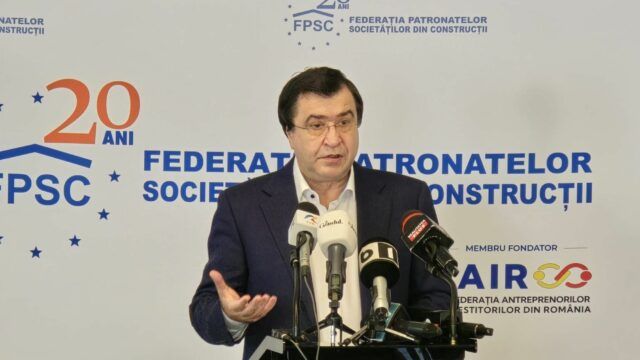 Cristian Erbasu, presedintele FPSC: Constructorii contribuie la dezvoltarea Romaniei, indiferent de perioada