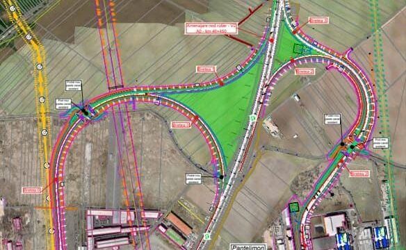 Pantelimonul va fi legat de A0 printr-un nod rutier de 33 de mil euro