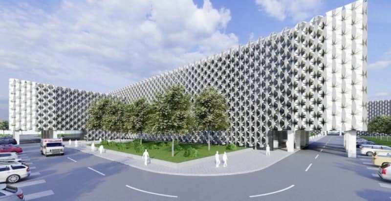 Noul Spital Judetean Piatra-Neamt:  Amplasamentul a fost predat constructorului