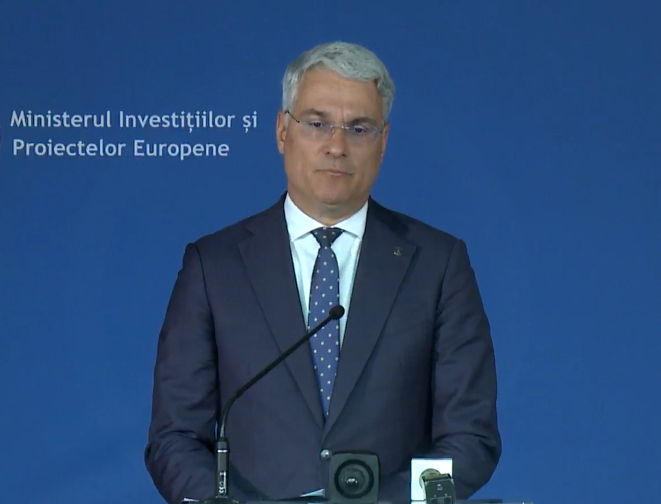 Dragoș Pîslaru, ministrul Investițiilor și Proiectelor Europene
