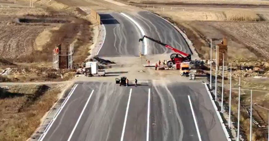 Autostrada A7 Bacau – Pascani: Am putea circula pe 49 km, Bacau Nord-Mircesti, pana la finele anului