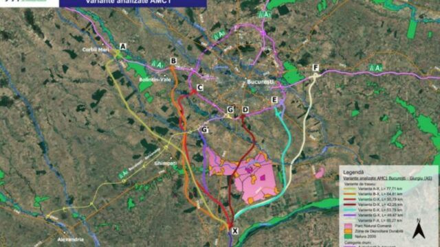 Drumul de mare viteza Bucuresti – Giurgiu parcurge etapa SF