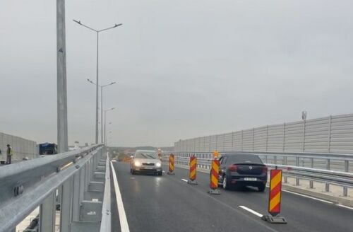 Autostrada A0 Bucuresti Nord: Pasajul DN3 a fost deschis circulatiei