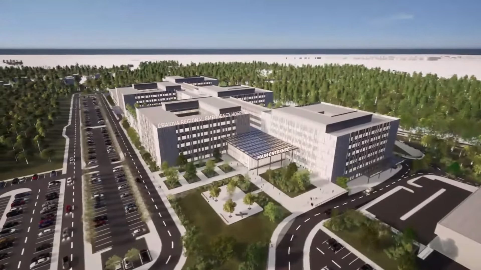 Spitalul Regional de Urgenta Craiova: primele lucrari intra in