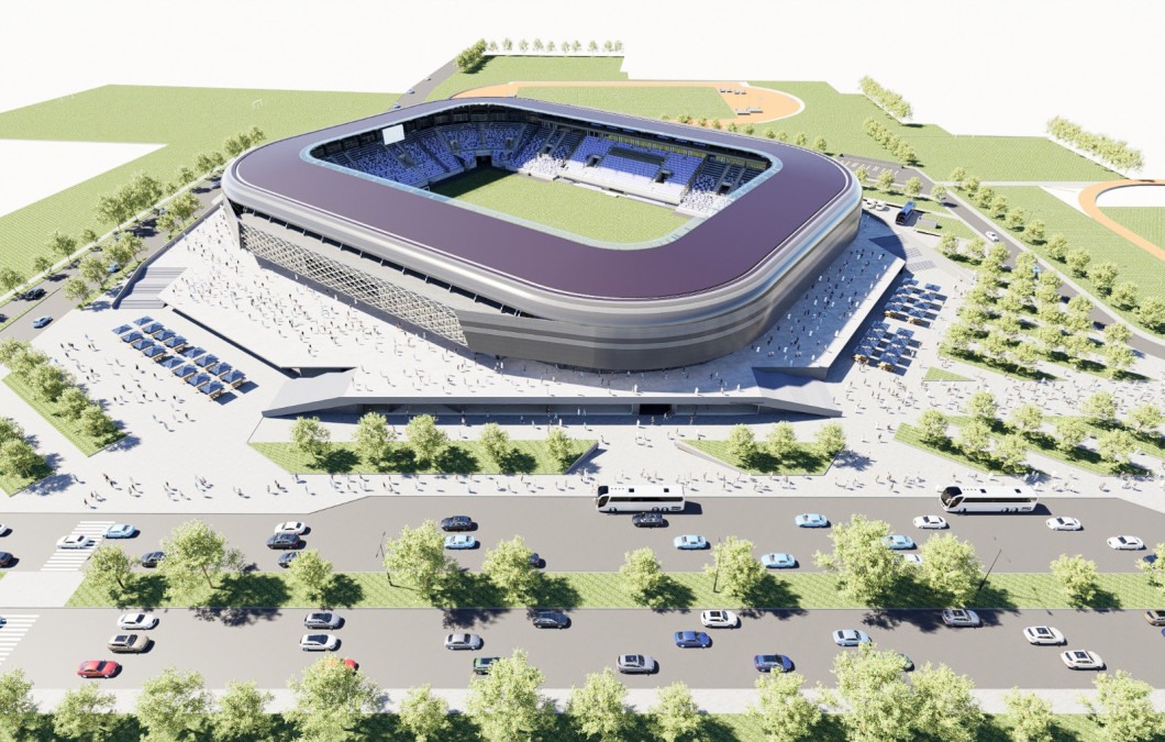 Stadionul Nicolae Dobrin a fost aprobat – ARENA Constructiilor – stiri din constructii, investitii, preturi, locuinte, infrastructura