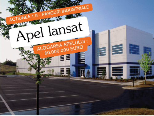 60 mil euro, finantare pentru parcuri industriale in regiunea de sud-est