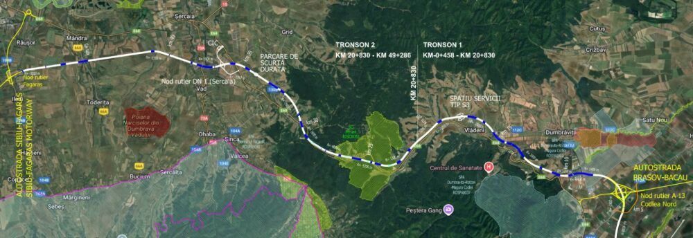 Guvernul a aprobat investitia pentru Autostrada Brasov – Fagaras