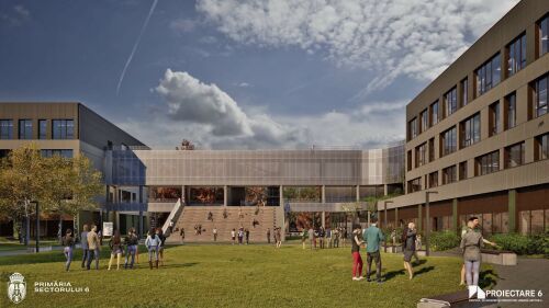Va fi lansata licitatia de peste 60 mil euro pentru campusul „Gheorghe Airinei” din Sectorul 6