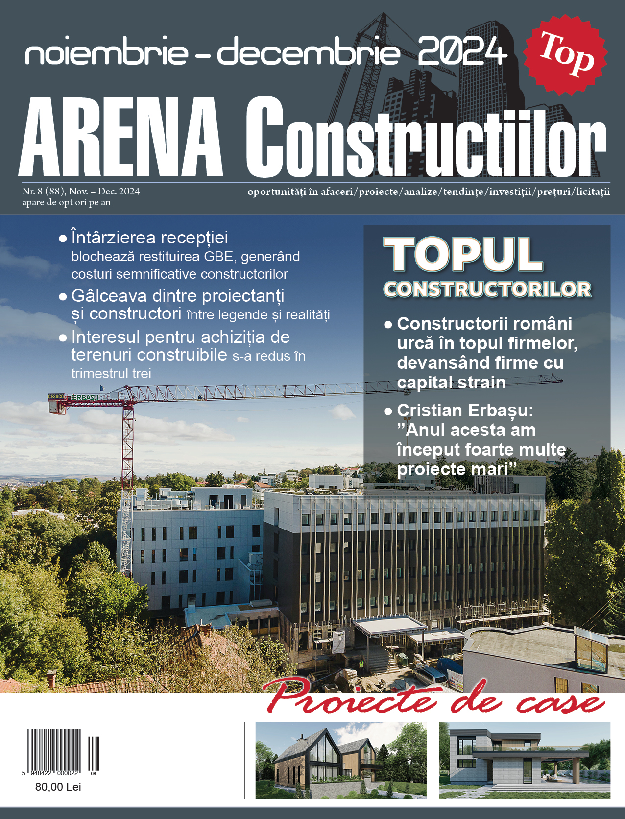 Revista Arena Constructiilor noiembrie-decembrie 2024