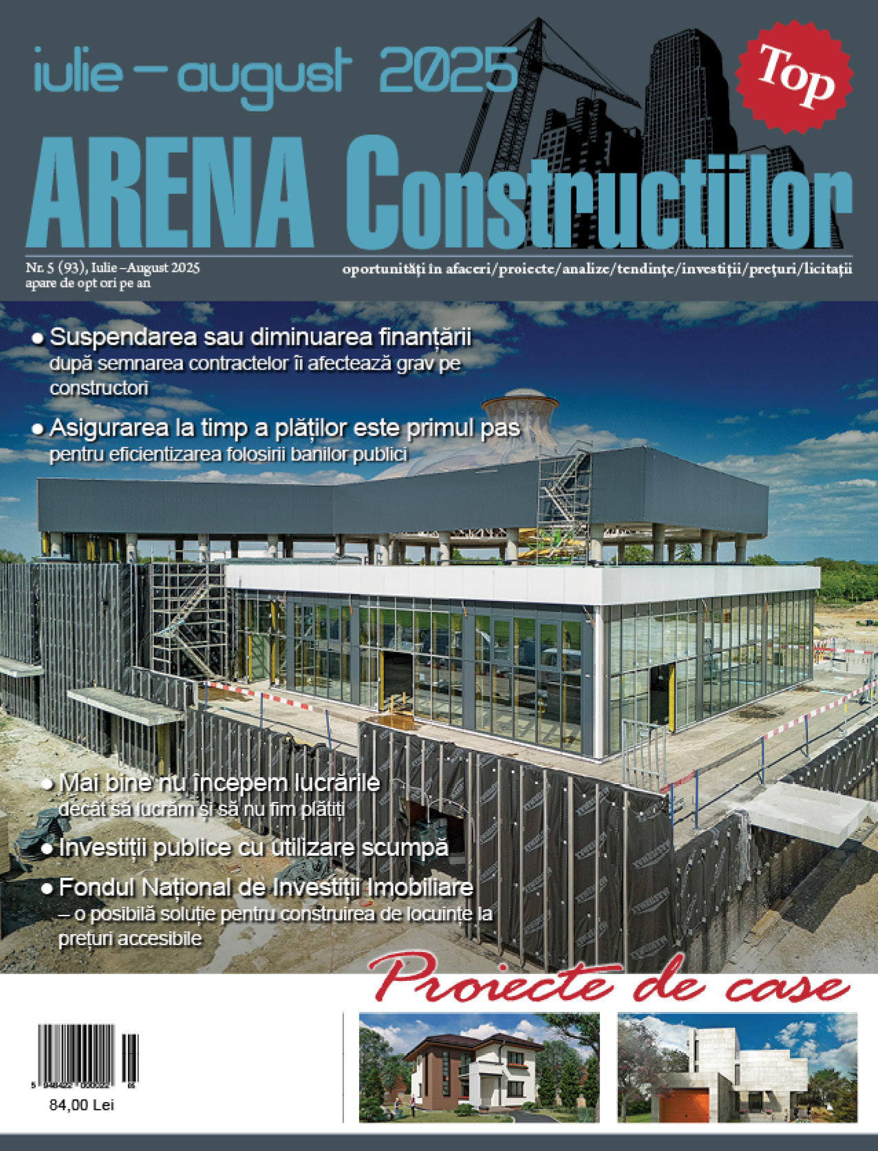 Revista Arena Constructiilor iulie-august 2025