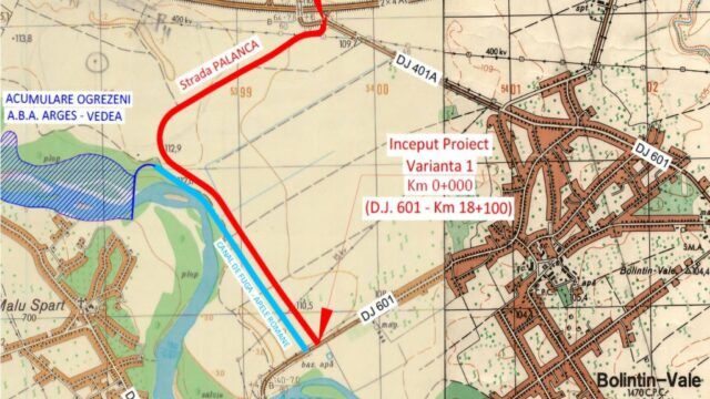 Centura ocolitoare Bolintin Vale: Vor incepe exproprierile pentru demararea lucrarilor de construire